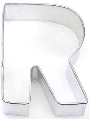 Letter R Cookie Cutter - Click Image to Close